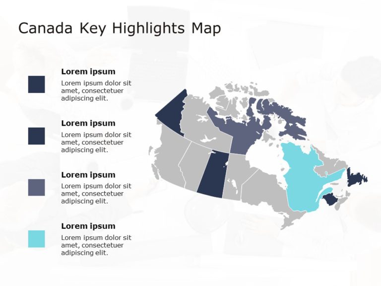 Detail Canada Powerpoint Template Nomer 52