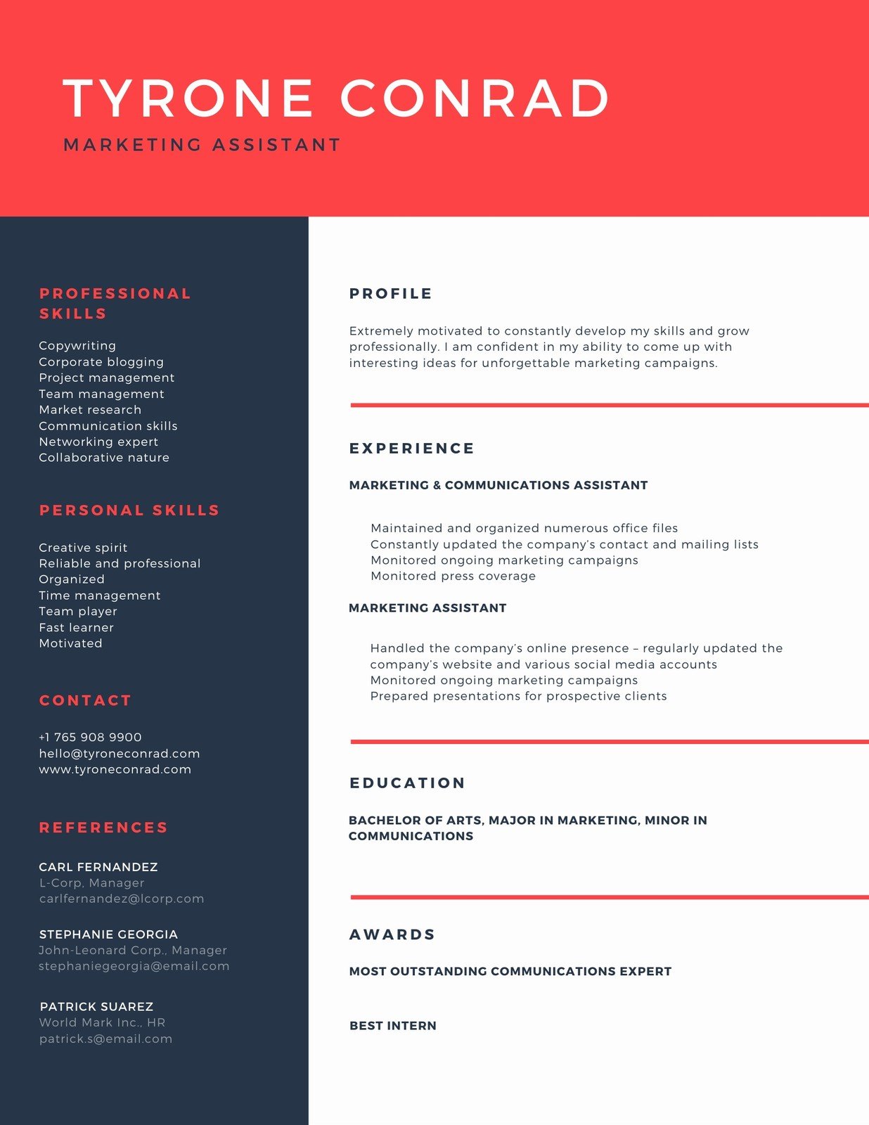 Detail Canva Cv Template Nomer 22