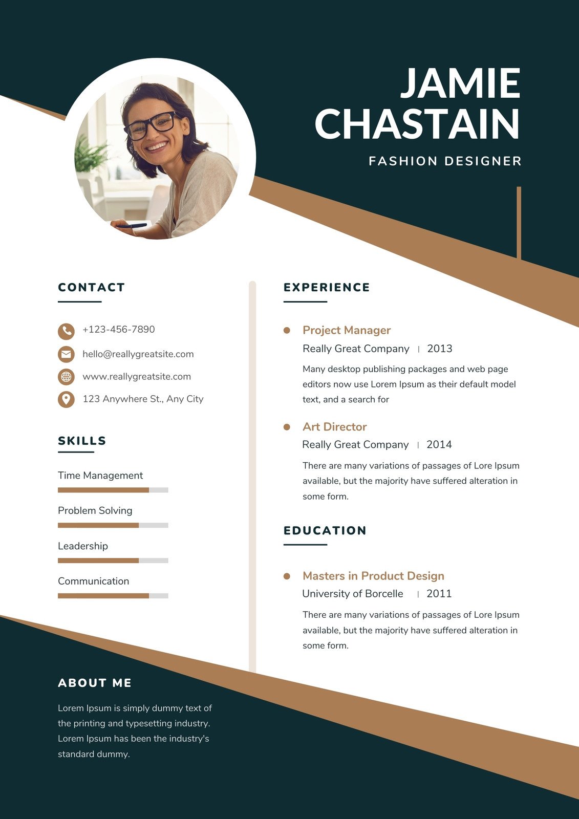 Detail Canva Cv Template Nomer 51