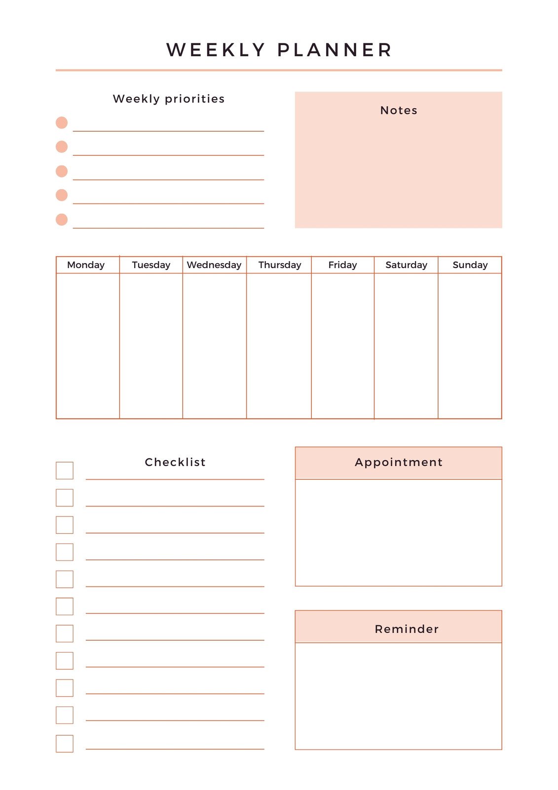 Detail Canva Planner Template Nomer 13