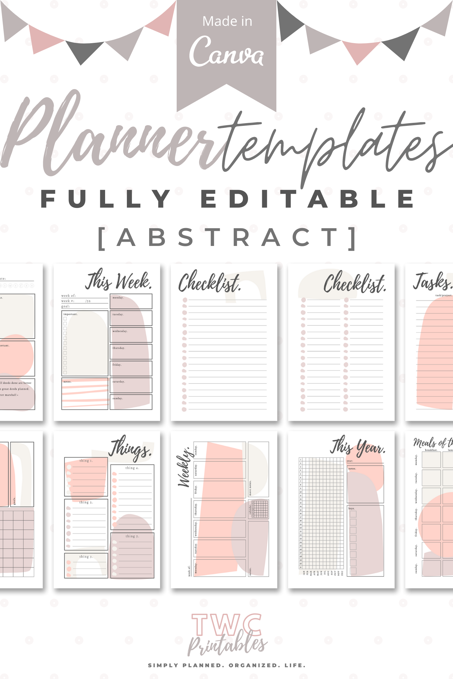 Detail Canva Planner Template Nomer 18