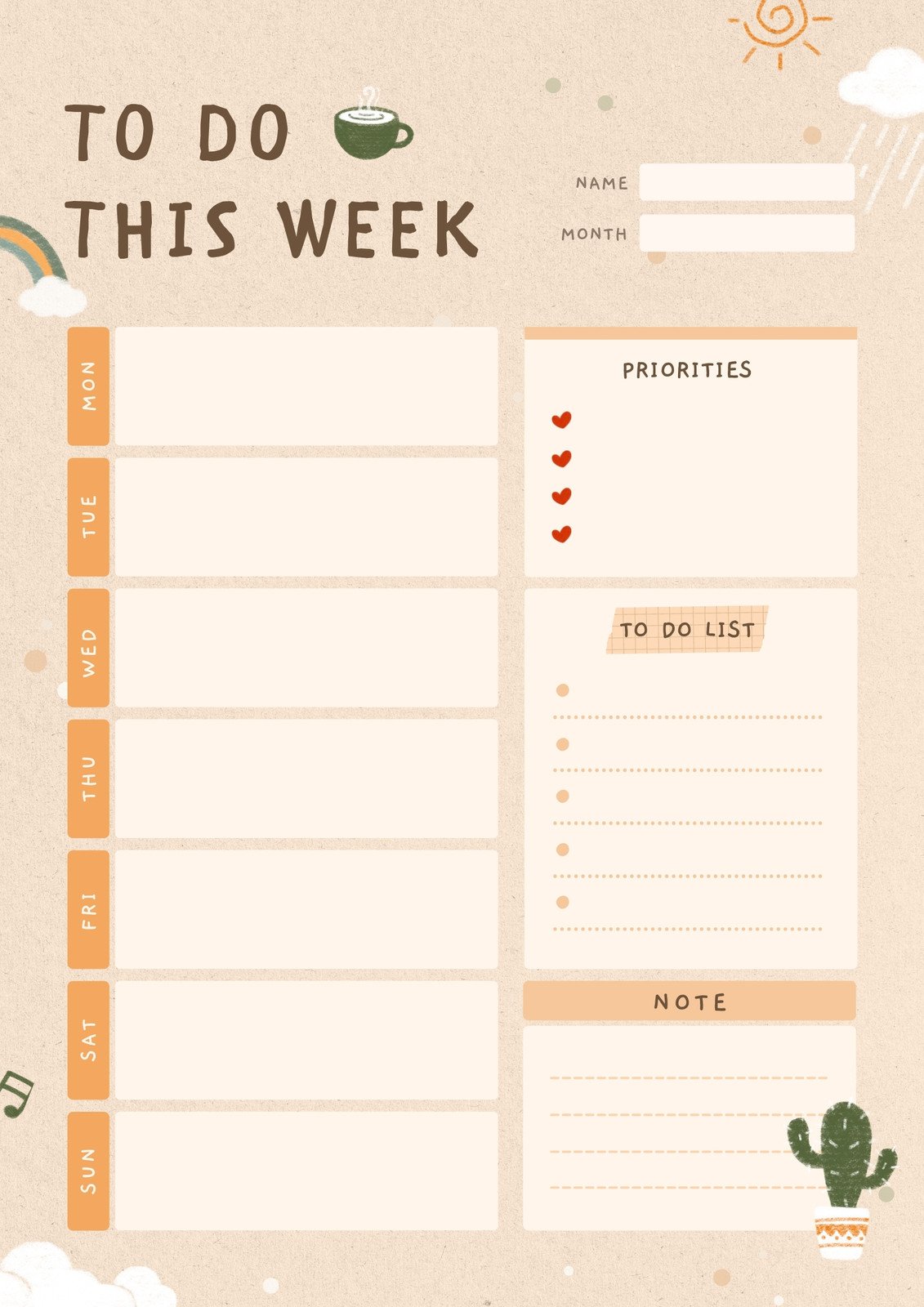 Detail Canva Planner Template Nomer 4