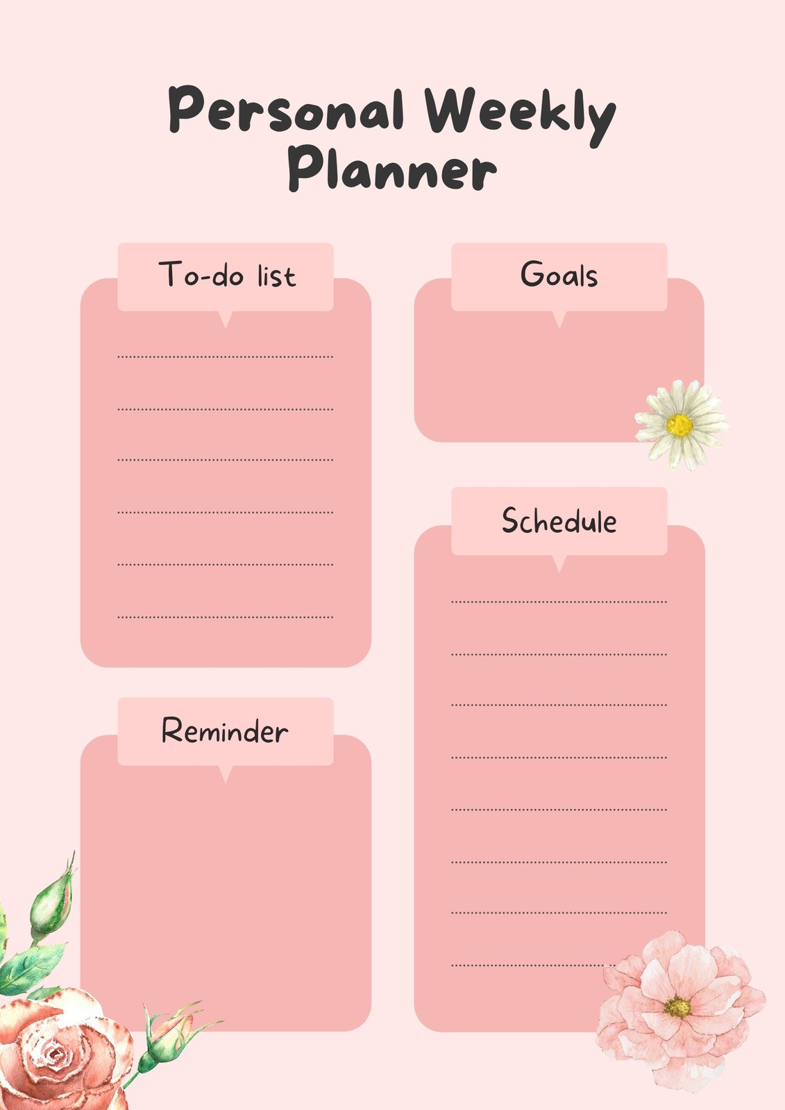 Detail Canva Planner Template Nomer 31