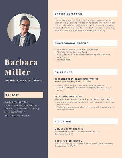 Canva Template Cv - KibrisPDR