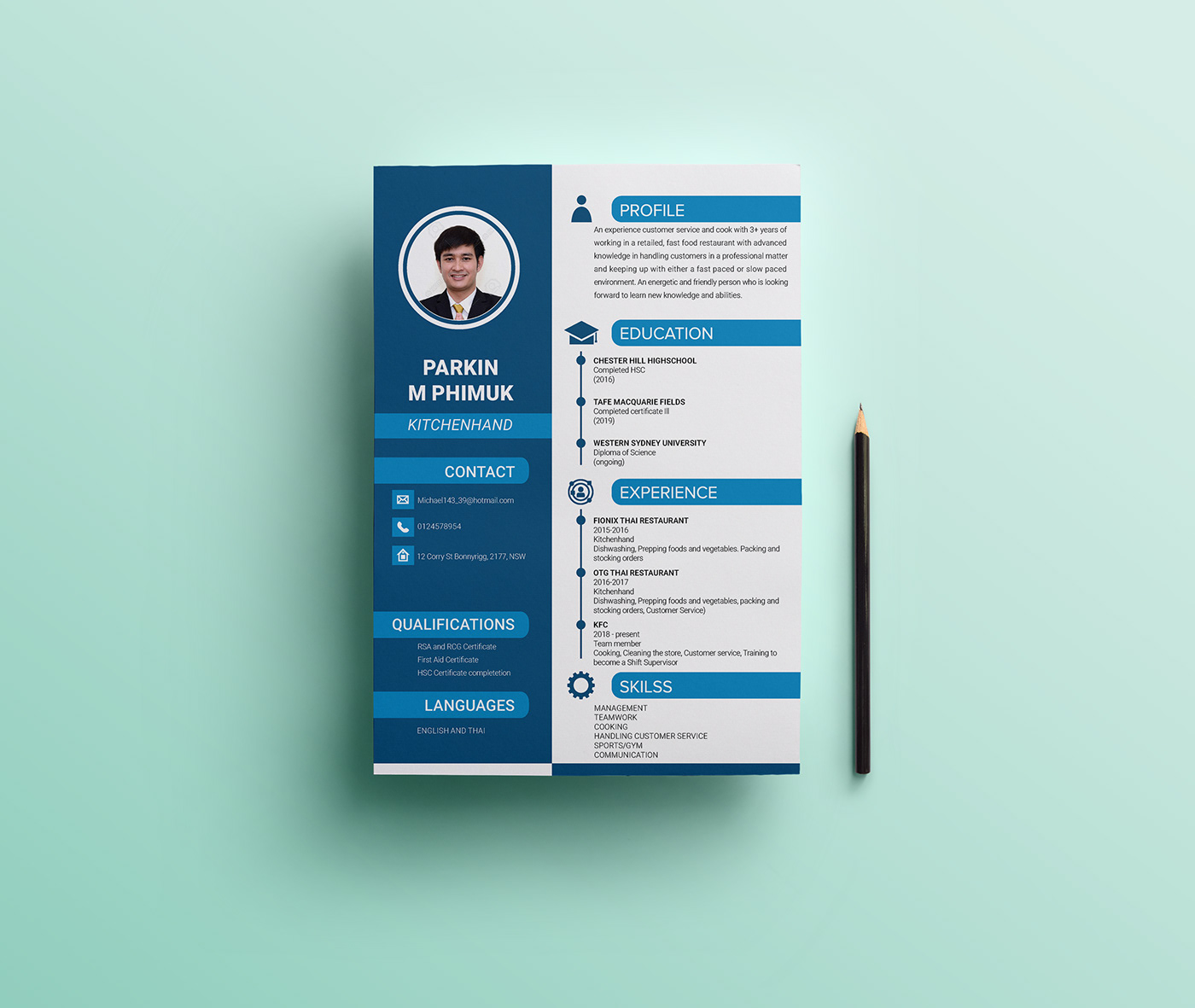 Detail Canva Template Cv Nomer 20