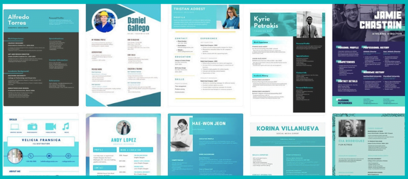 Detail Canva Template Cv Nomer 37