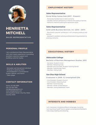 Detail Canva Template Cv Nomer 6