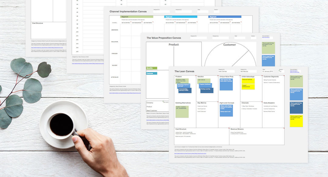 Detail Canvas Model Excel Template Nomer 38