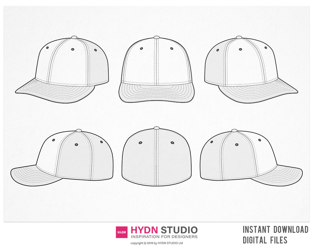 Detail Cap Design Template Nomer 12