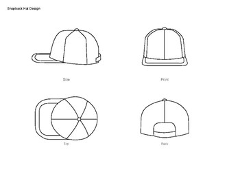 Detail Cap Design Template Nomer 5