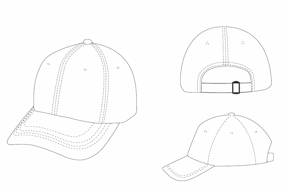 Detail Cap Design Template Nomer 6