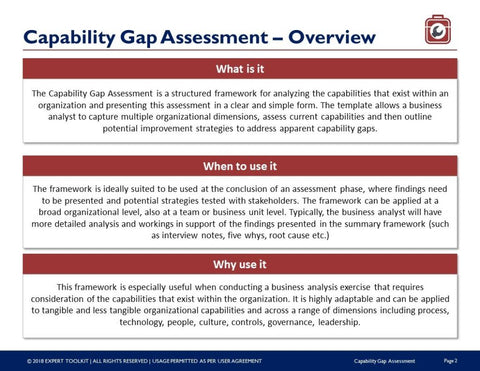 Detail Capabilities Analysis Template Nomer 6