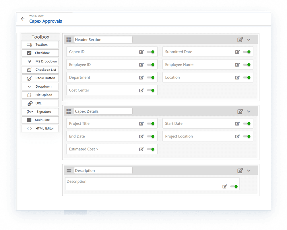 Detail Capex Request Form Template Nomer 11