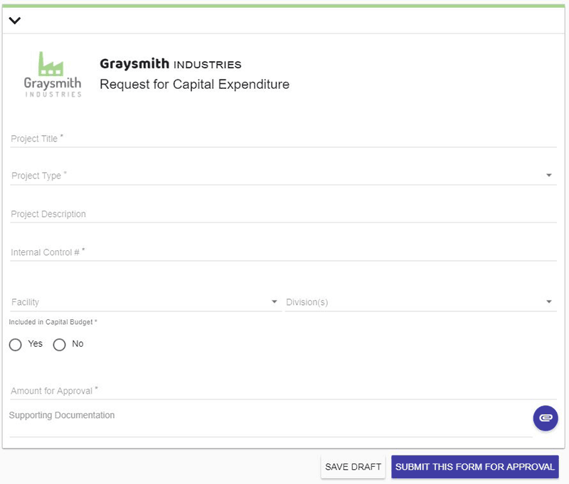 Detail Capex Request Form Template Nomer 24