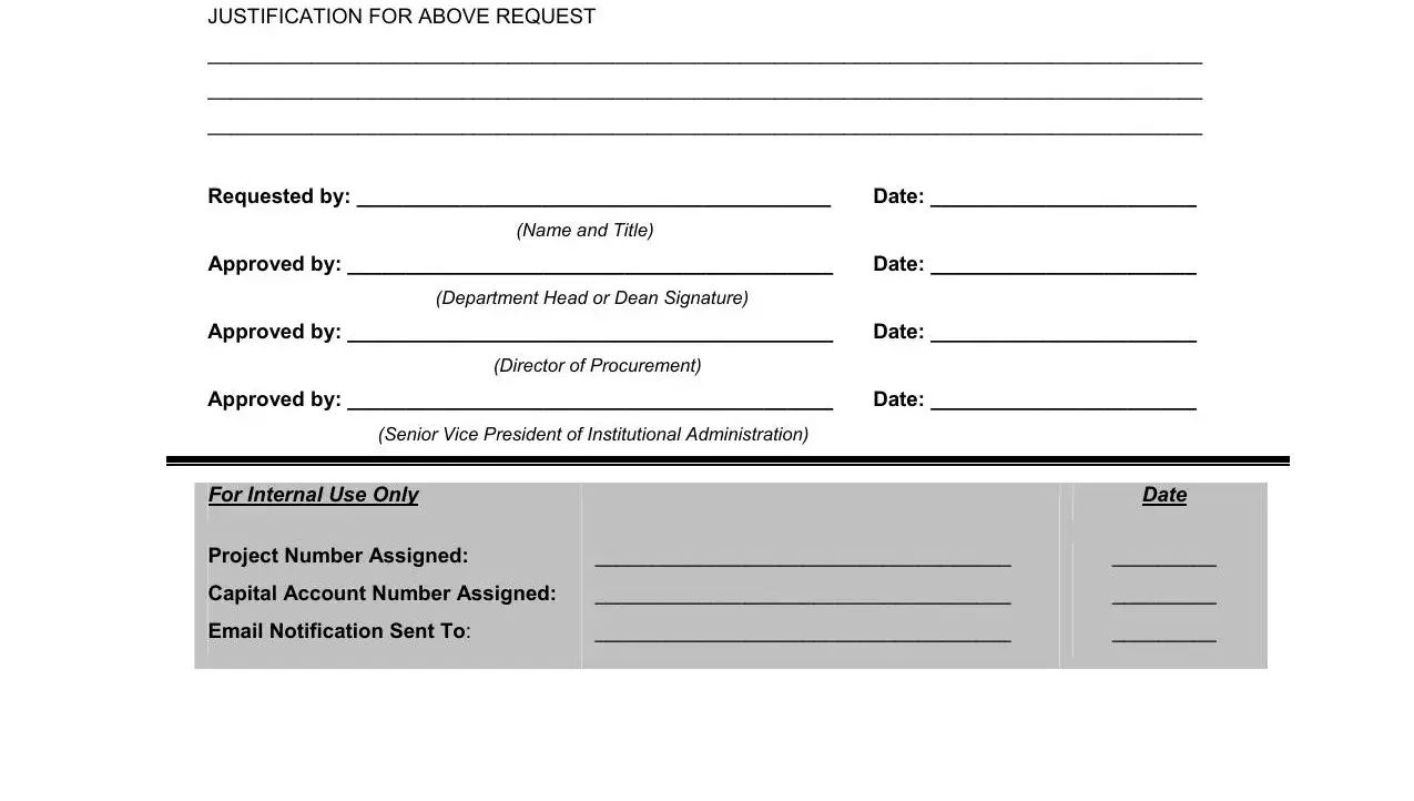 Detail Capex Request Form Template Nomer 36