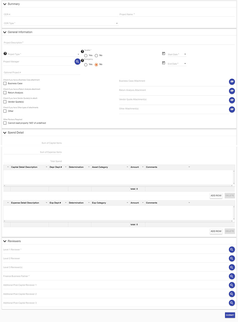 Detail Capex Request Form Template Nomer 7