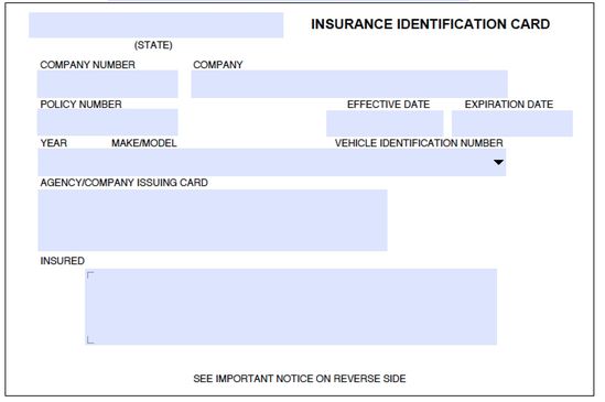 Detail Car Insurance Template Nomer 5