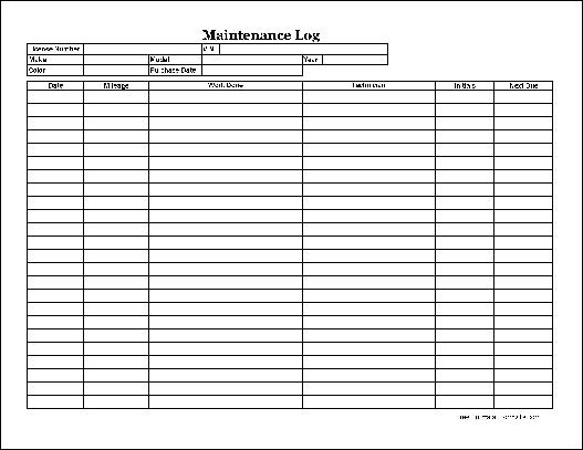 Detail Car Service Record Template Nomer 38