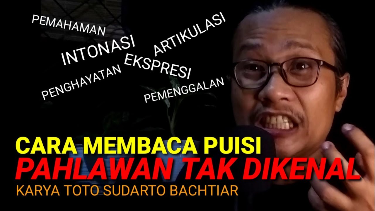 Detail Cara Baca Puisi Nomer 14