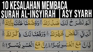 Detail Cara Baca Surat Al Insyirah Nomer 10