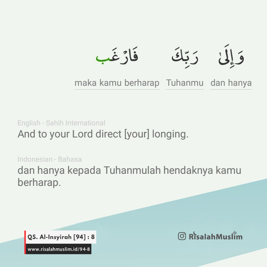 Detail Cara Baca Surat Al Insyirah Nomer 31