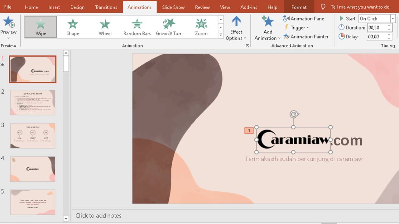 Detail Cara Background Ppt Dengan Gambar Nomer 13