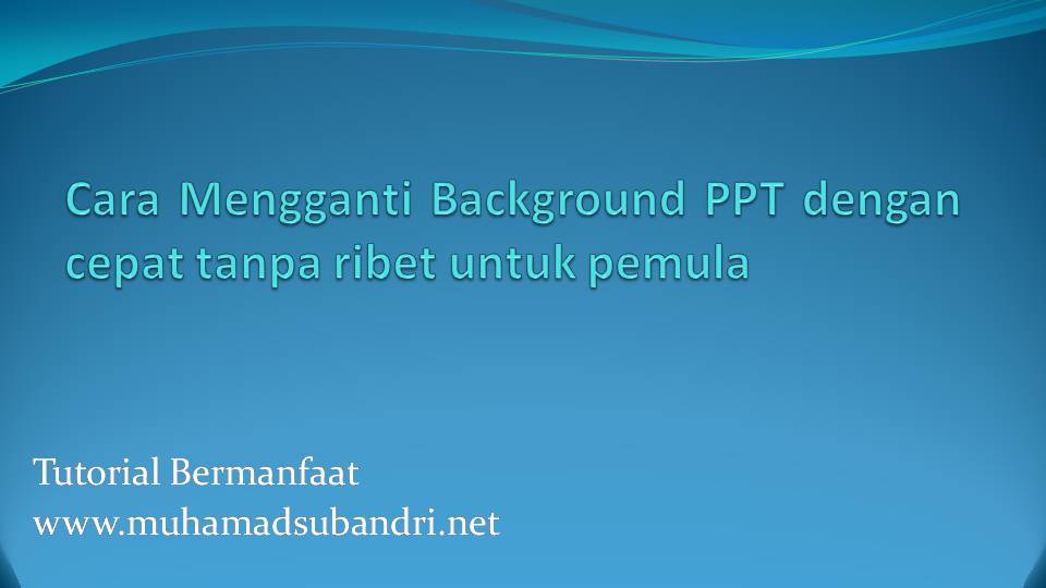 Detail Cara Background Ppt Dengan Gambar Nomer 40