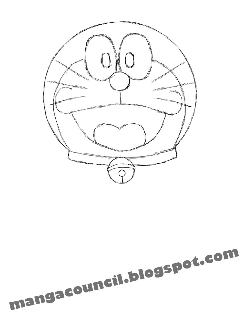 Detail Cara Bikin Gambar Doraemon Nomer 13