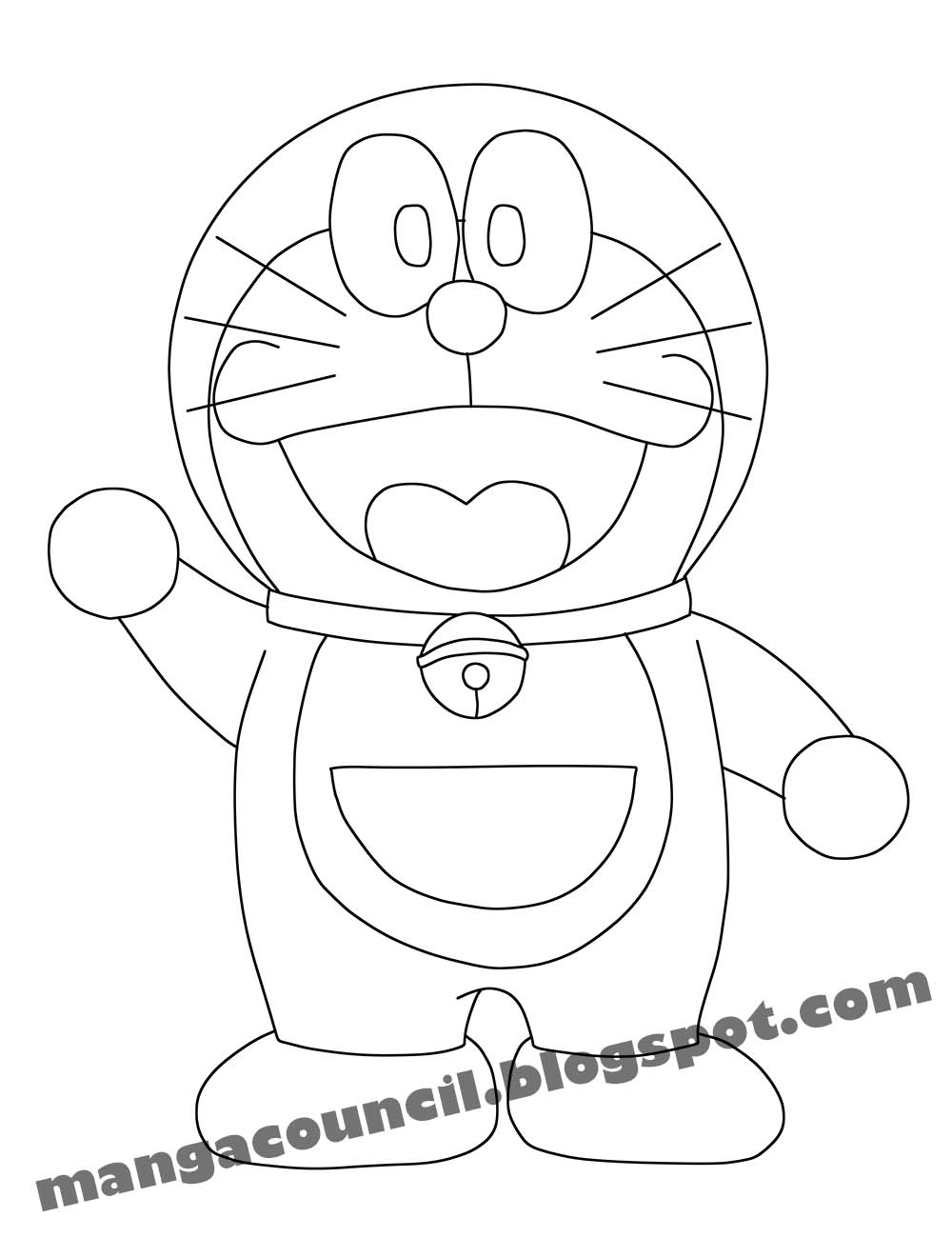 Detail Cara Bikin Gambar Doraemon Nomer 19