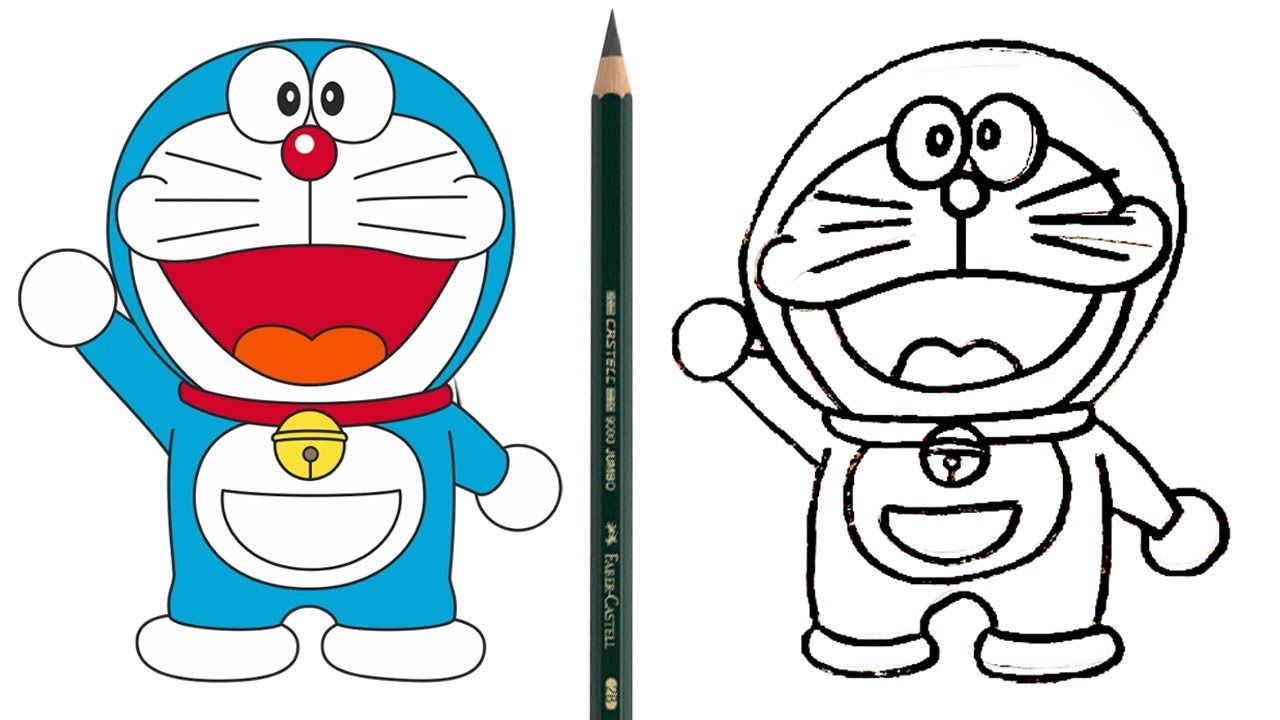 Detail Cara Bikin Gambar Doraemon Nomer 4