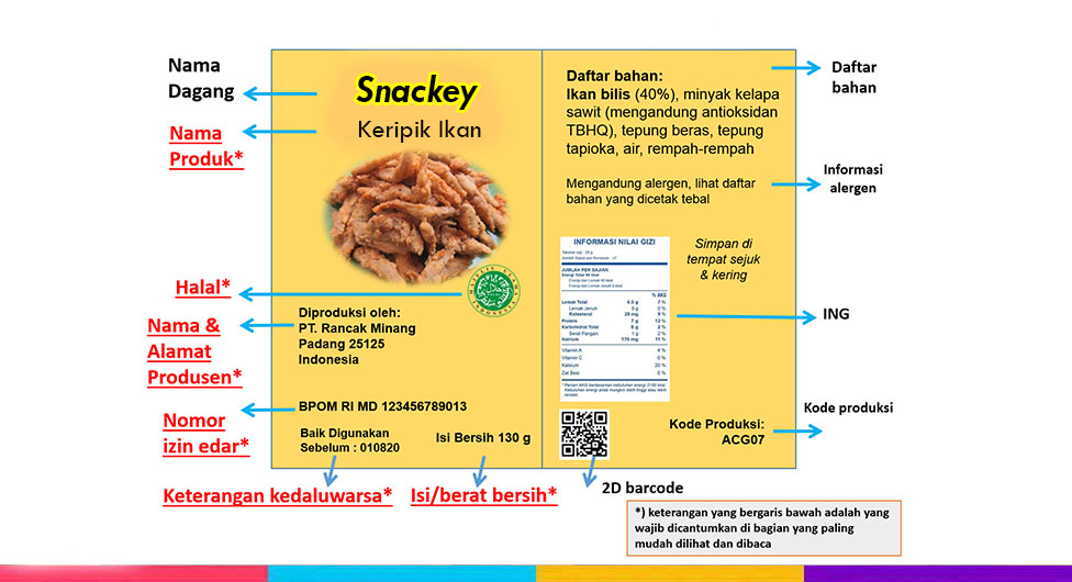 Detail Cara Bikin Label Makanan Ringan Nomer 36