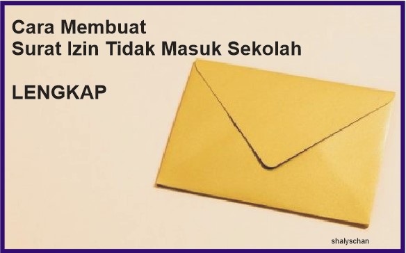 Detail Cara Bikin Surat Izin Sekolah Nomer 47