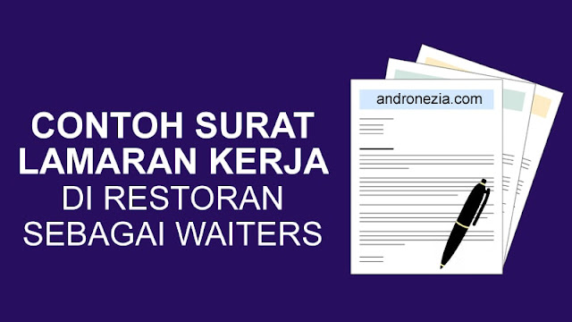 Detail Cara Bikin Surat Lamaran Kerja Di Restoran Nomer 44