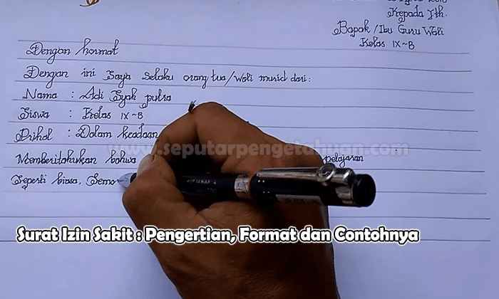 Detail Cara Bikin Surat Sakit Nomer 47