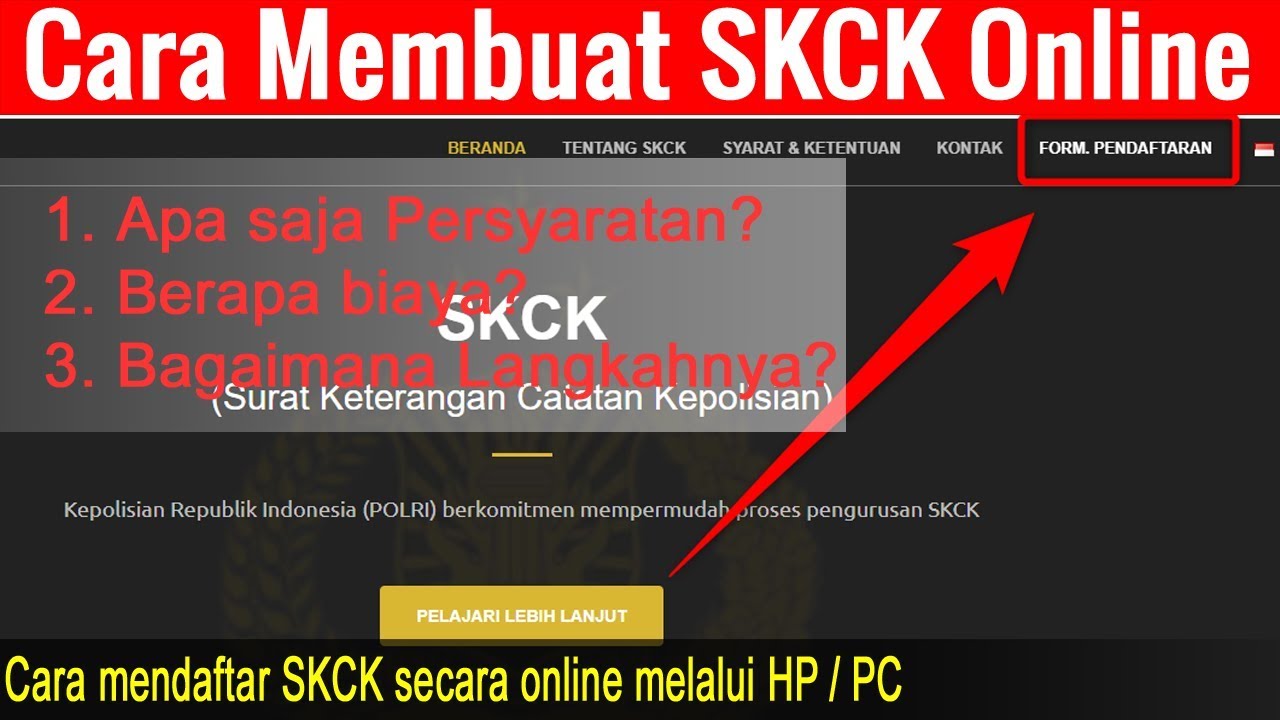 Detail Cara Bikin Surat Skck Nomer 30