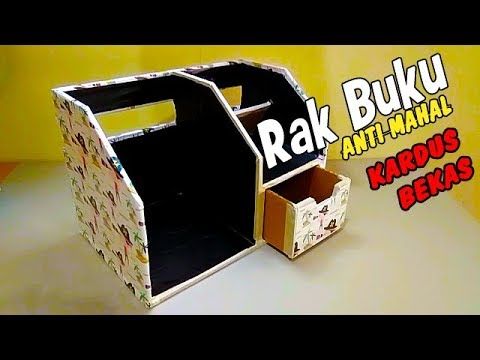 Detail Cara Bikin Tempat Buku Dari Kardus Nomer 26