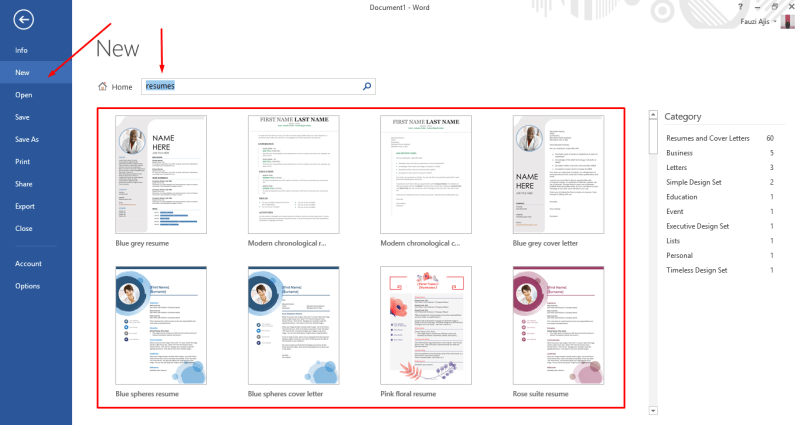 Detail Cara Bikin Template Cv Di Word Nomer 14