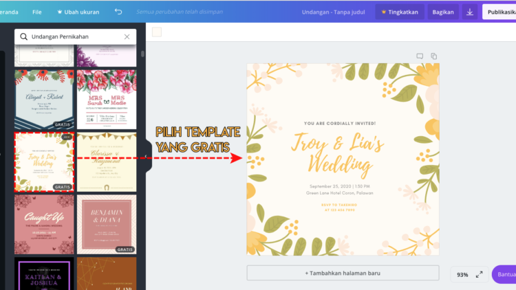 Detail Cara Bikin Undangan Nomer 43