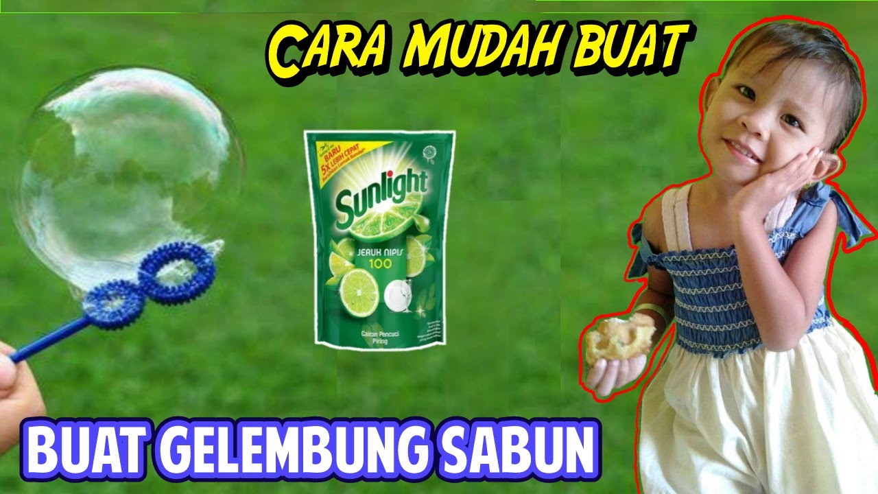 Detail Cara Buat Balon Sabun Nomer 4