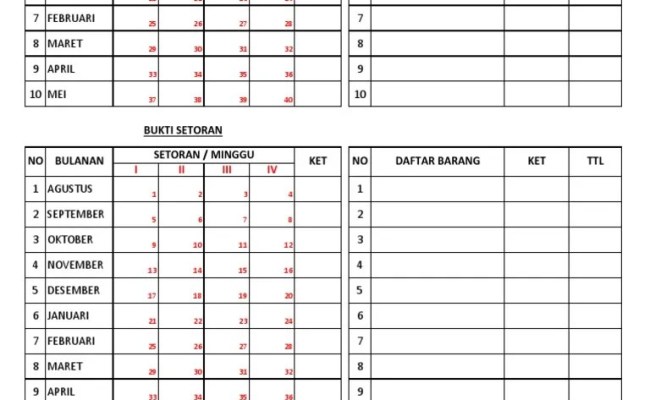 Detail Cara Buat Buku Arisan Bulanan Nomer 3