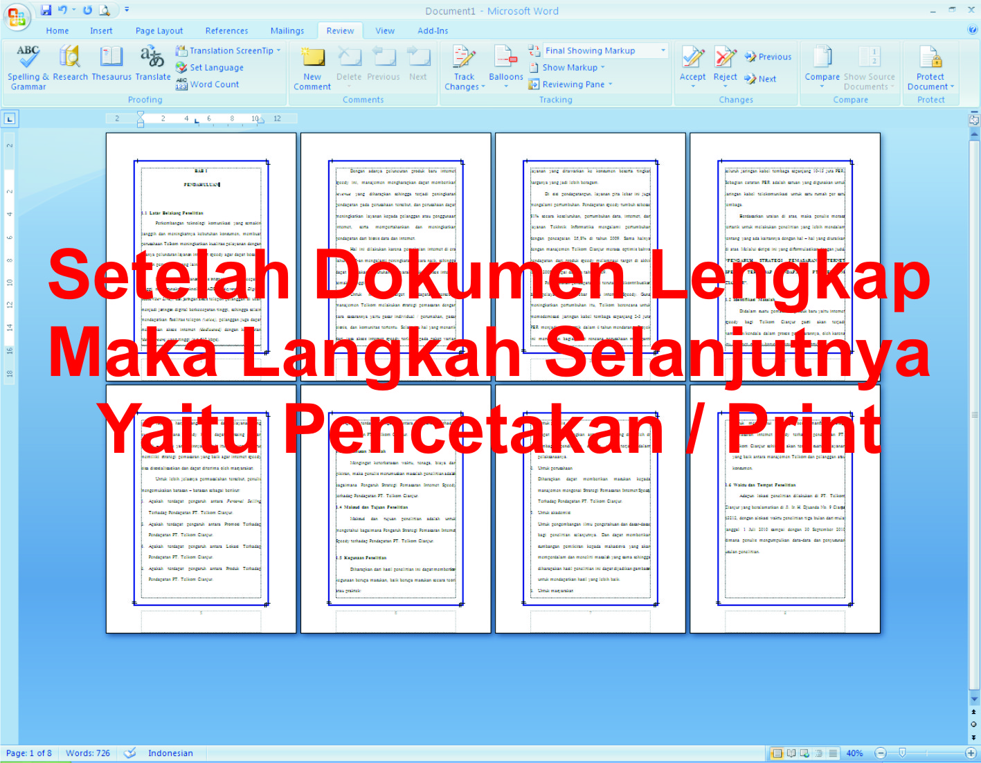 Detail Cara Buat Buku Di Word Nomer 6