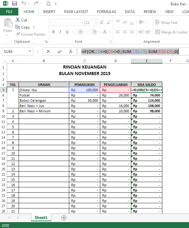 Detail Cara Buat Buku Kas Sederhana Nomer 51