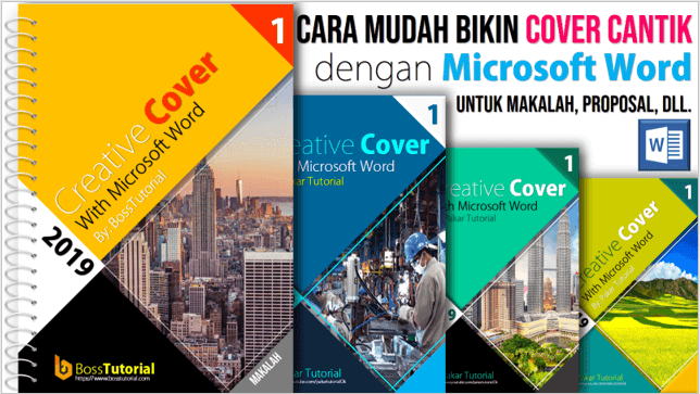 Detail Cara Buat Cover Buku Di Word Nomer 13