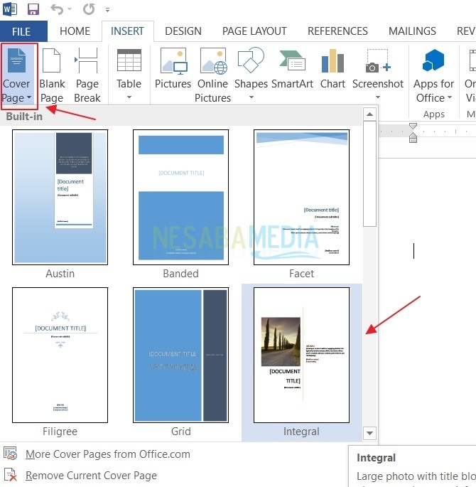 Detail Cara Buat Cover Buku Di Word Nomer 16