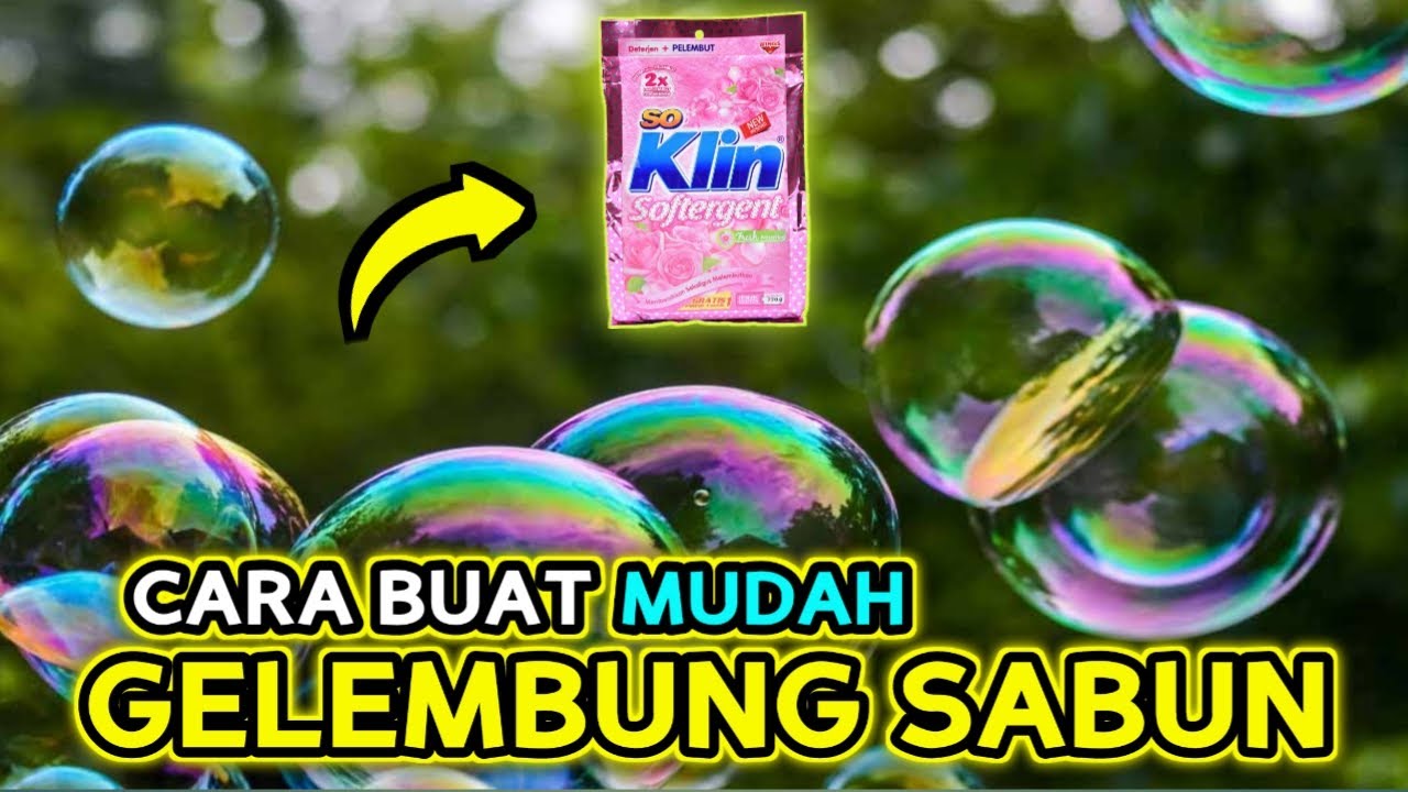 Detail Cara Buat Gelembung Sabun Nomer 6