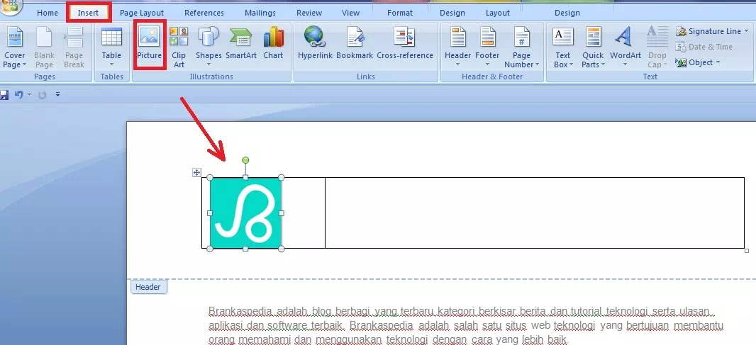 Detail Cara Buat Kop Surat Di Word 2007 Nomer 24