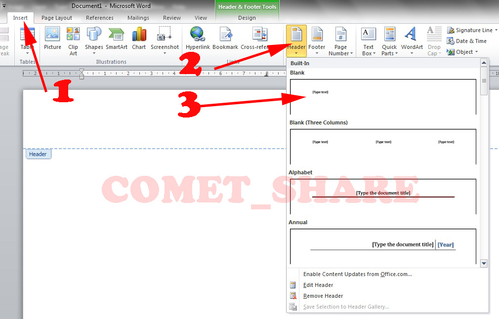 Detail Cara Buat Kop Surat Di Word 2010 Nomer 8