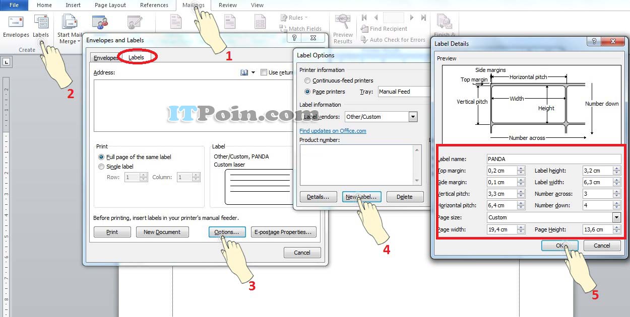 Detail Cara Buat Label Undangan 103 Nomer 33