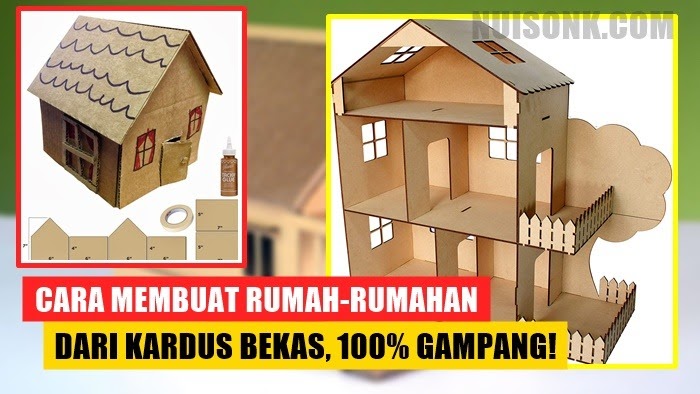 Detail Cara Buat Rumah Dari Kardus Nomer 41