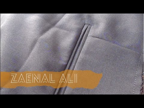 Detail Cara Buat Saku Celana Belakang Nomer 3
